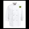 Eight Pearl Button Chef Coat - Tall Sizes Thumbnail