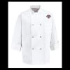 Eight Pearl Button Chef Coat - Tall Sizes Thumbnail