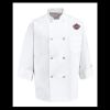 Eight Pearl Button Chef Coat - Tall Sizes Thumbnail