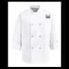 Eight Pearl Button Chef Coat - Tall Sizes Thumbnail