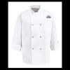 Eight Pearl Button Chef Coat - Tall Sizes Thumbnail