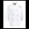 Eight Pearl Button Chef Coat - Tall Sizes Thumbnail