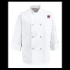Eight Pearl Button Chef Coat - Tall Sizes Thumbnail