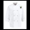 Eight Pearl Button Chef Coat - Tall Sizes Thumbnail