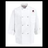 Eight Pearl Button Chef Coat - Tall Sizes Thumbnail