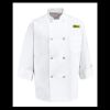 Eight Pearl Button Chef Coat - Tall Sizes Thumbnail