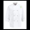 Eight Pearl Button Chef Coat - Tall Sizes Thumbnail