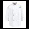 Eight Pearl Button Chef Coat - Tall Sizes Thumbnail