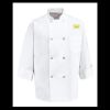 Eight Pearl Button Chef Coat - Tall Sizes Thumbnail