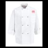 Eight Pearl Button Chef Coat - Tall Sizes Thumbnail
