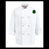 Eight Pearl Button Chef Coat - Tall Sizes Thumbnail