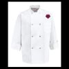 Eight Pearl Button Chef Coat - Tall Sizes Thumbnail