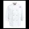 Eight Pearl Button Chef Coat - Tall Sizes Thumbnail