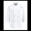 Eight Pearl Button Chef Coat - Tall Sizes Thumbnail