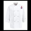 Eight Pearl Button Chef Coat - Tall Sizes Thumbnail