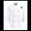 Eight Pearl Button Chef Coat - Tall Sizes Thumbnail
