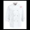 Eight Pearl Button Chef Coat - Tall Sizes Thumbnail