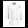 Eight Pearl Button Chef Coat - Tall Sizes Thumbnail