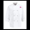 Eight Pearl Button Chef Coat - Tall Sizes Thumbnail