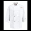 Eight Pearl Button Chef Coat - Tall Sizes Thumbnail
