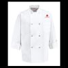 Eight Pearl Button Chef Coat - Tall Sizes Thumbnail