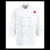 Eight Pearl Button Chef Coat - Tall Sizes Thumbnail
