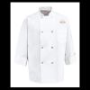 Eight Pearl Button Chef Coat - Tall Sizes Thumbnail