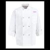Eight Pearl Button Chef Coat - Tall Sizes Thumbnail