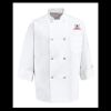 Eight Pearl Button Chef Coat - Tall Sizes Thumbnail