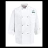 Eight Pearl Button Chef Coat - Tall Sizes Thumbnail