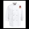 Eight Pearl Button Chef Coat - Tall Sizes Thumbnail