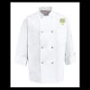 Eight Pearl Button Chef Coat - Tall Sizes Thumbnail