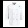 Eight Pearl Button Chef Coat - Tall Sizes Thumbnail