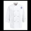 Eight Pearl Button Chef Coat - Tall Sizes Thumbnail