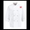 Eight Pearl Button Chef Coat - Tall Sizes Thumbnail