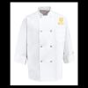 Eight Pearl Button Chef Coat - Tall Sizes Thumbnail