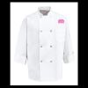 Eight Pearl Button Chef Coat - Tall Sizes Thumbnail