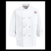 Eight Pearl Button Chef Coat - Tall Sizes Thumbnail