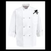 Eight Pearl Button Chef Coat - Tall Sizes Thumbnail