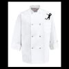 Eight Pearl Button Chef Coat - Tall Sizes Thumbnail