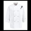 Eight Pearl Button Chef Coat - Tall Sizes Thumbnail