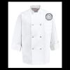 Eight Pearl Button Chef Coat - Tall Sizes Thumbnail