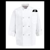 Eight Pearl Button Chef Coat - Tall Sizes Thumbnail