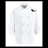 Eight Pearl Button Chef Coat - Tall Sizes Thumbnail