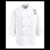 Eight Pearl Button Chef Coat - Tall Sizes Thumbnail