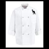 Eight Pearl Button Chef Coat - Tall Sizes Thumbnail
