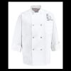 Eight Pearl Button Chef Coat - Tall Sizes Thumbnail