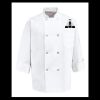 Eight Pearl Button Chef Coat - Tall Sizes Thumbnail