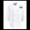 Eight Pearl Button Chef Coat - Tall Sizes Thumbnail