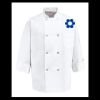 Eight Pearl Button Chef Coat - Tall Sizes Thumbnail